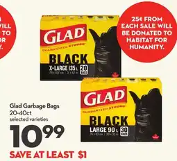 Longo's Glad Garbage Bags offer