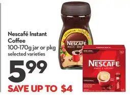 Longo's Nescafé Instant Coffee offer