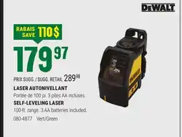 BMR LASER AUTONIVELLANT DEWALT offer