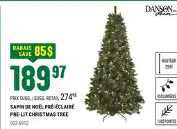 BMR SAPIN DE NOËL PRÉ-ÉCLAIRÉ PRE-CHRISTMAS TREE offer