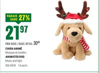 BMR CHIEN ANIMÉ offer