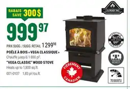 BMR POÊLE À BOIS VEGA CLASSIQUE offer