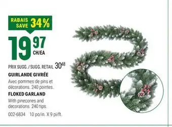 BMR GUIRLANDE GIVRÉE offer