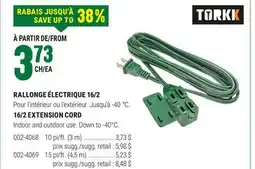 BMR RALLONGE ÉLECTRIQUE 16/2 offer