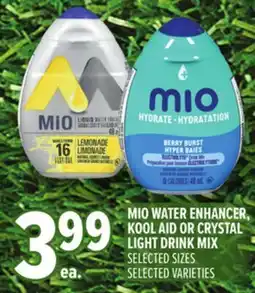 Metro MIO WATER ENHANCER, KOOL AID OR CRYSTAL LIGHT DRINK MIX offer