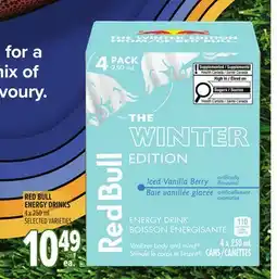 Metro RED BULL ENERGY DRINKS offer