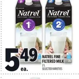 Metro NATREL FINE FILTERED MILK offer