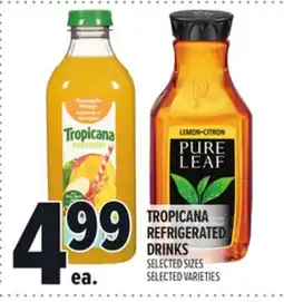 Metro TROPICANA REFRIGERATED DRINKS offer