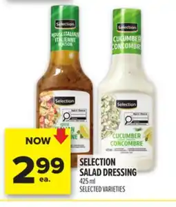 Metro SELECTION SALAD DRESSING offer