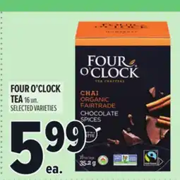 Metro FOUR O'CLOCK TEA offer