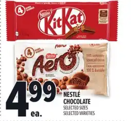 Metro NESTLÉ CHOCOLATE offer