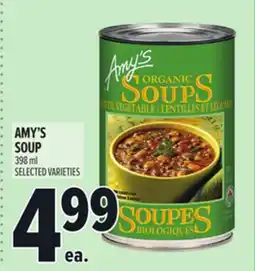 Metro AMY'S SOUP offer