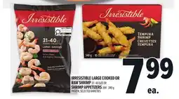 Metro IRRESISTIBLE LARGE COOKED OR RAW SHRIMP offer