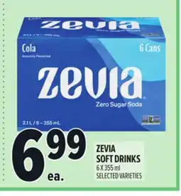 Metro ZEVIA SOFT DRINKS offer