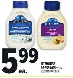 Metro LITEHOUSE DRESSINGS offer