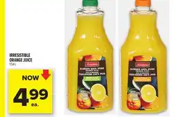 Metro IRRESISTIBLE ORANGE JUICE offer
