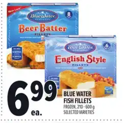 Metro BLUE WATER FISH FILLETS offer