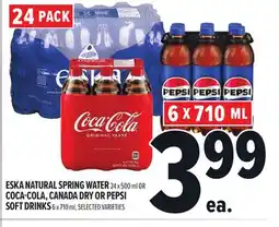 Metro ESKA NATURAL SPRING WATER offer