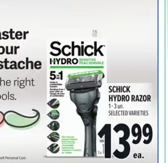 Metro SCHICK HYDRO RAZOR offer