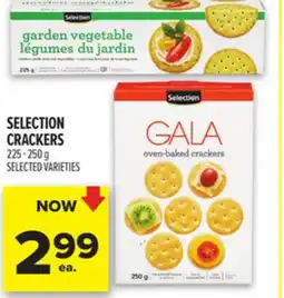 Metro SELECTION CRACKERS offer