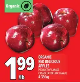 Metro ORGANIC RED DELICIOUS APPLES offer