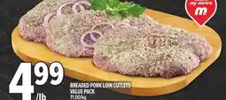 Metro BREADED PORK LOIN CUTLETS offer