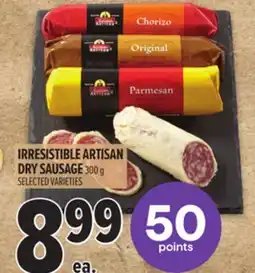 Metro IRRESISTIBLE ARTISAN DRY SAUSAGE offer