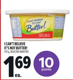 Metro I CAN'T BELIEVE IT'S NOT BUTTER! offer