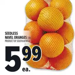 Metro SEEDLESS NAVEL ORANGES offer