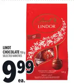 Metro LINDT CHOCOLATE offer