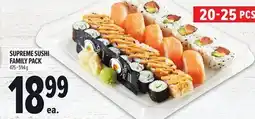 Metro SUPREME SUSHI FAMILY PACK offer