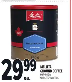 Metro MELITTA GROUND COFFEE offer