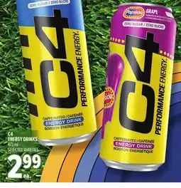 Metro C4 ENERGY DRINKS offer