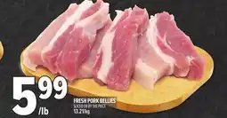 Metro FRESH PORK BELLIES offer