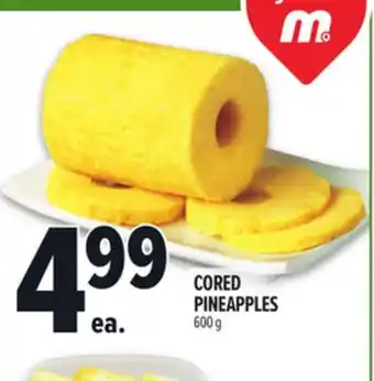 Metro CORED PINEAPPLES offer