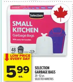 Metro SELECTION GARBAGE BAGS offer