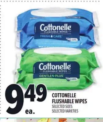 Metro COTTONELLE FLUSHABLE WIPES offer