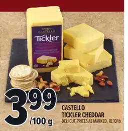 Metro CASTELLO TICKLER CHEDDAR offer