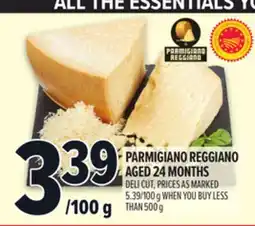 Metro PARMIGIANO REGGIANO AGED 24 MONTHS offer