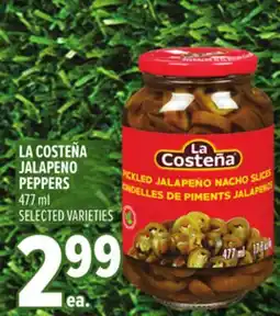 Metro LA COSTEÑA JALAPENO PEPPERS offer