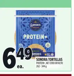 Metro SONORA TORTILLAS offer