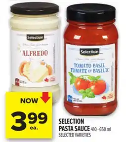 Metro SELECTION PASTA SAUCE offer