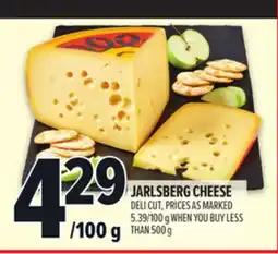 Metro JARLSBERG CHEESE offer