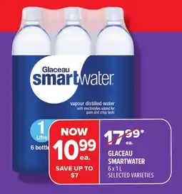 Metro GLACEAU SMARTWATER offer