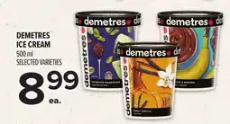 Metro DEMETRES ICE CREAM offer