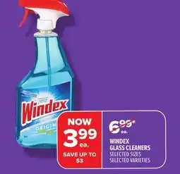 Metro WINDEX GLASS CLEANERS offer