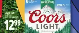 Metro COORS LIGHT offer