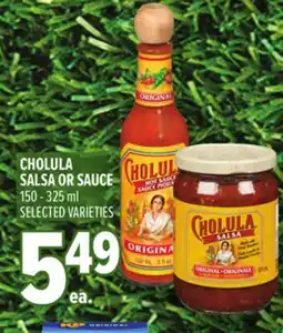 Metro CHOLULA SALSA OR SAUCE offer