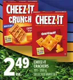 Metro CHEEZ-IT CRACKERS offer