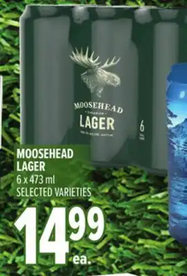 Metro MOOSEHEAD LAGER offer